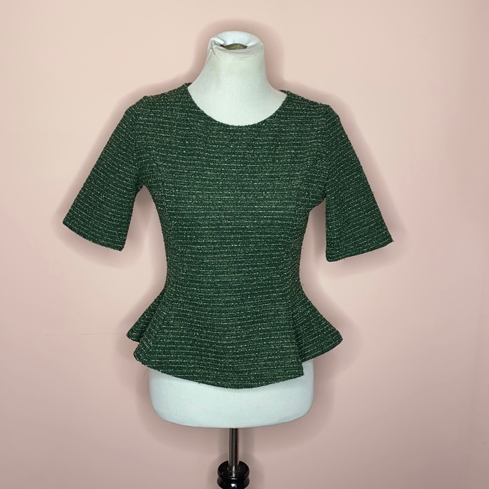 PurpleLine Green Blouse